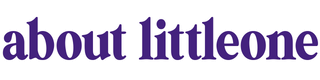 about littleone about littleone in purple text